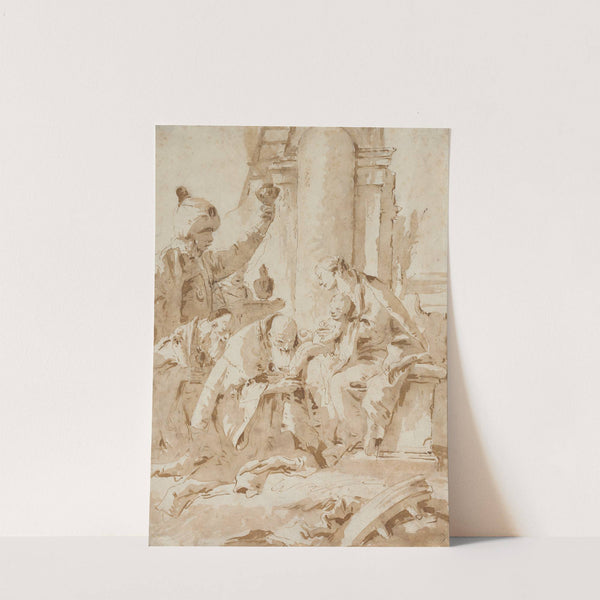 The Adoration of the Magi (c. 1740) by Giovanni Battista Tiepolo