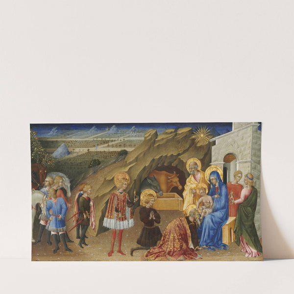 The Adoration of the Magi (c. 1450) by Giovanni di Paolo