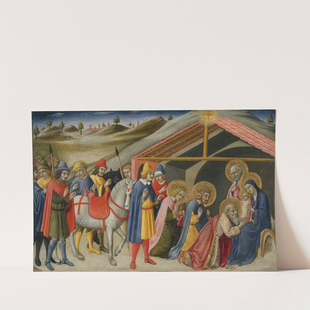 The Adoration of the Magi by Sano di Pietro