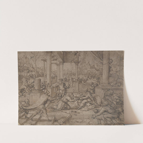 The Adoration of the Magi by Circle Of Bernard Van Orley
