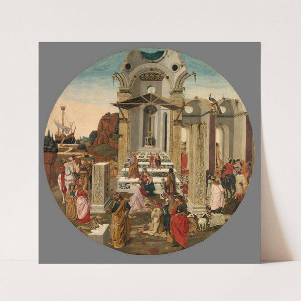 The Adoration of the Magi by Raffaello Botticini