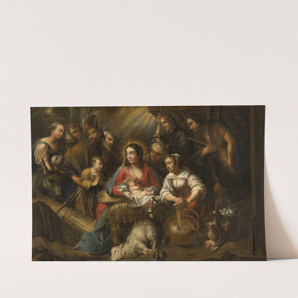 The Adoration of the Sheperds by Jan Cossiers