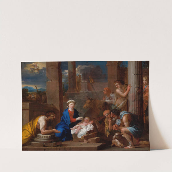 The Adoration of the Sheperds by Nicolas-Pierre Loir