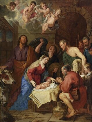 The Adoration Of The Shepherds