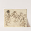 The Adoration of the Shepherds by Agostino Masucci