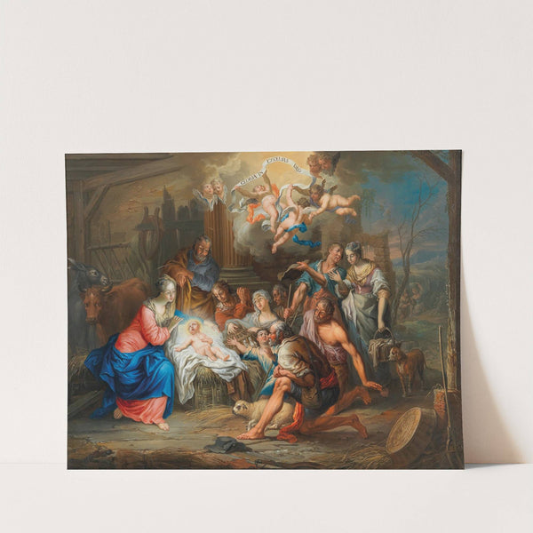 The Adoration of the Shepherds by Franz Christoph Janneck