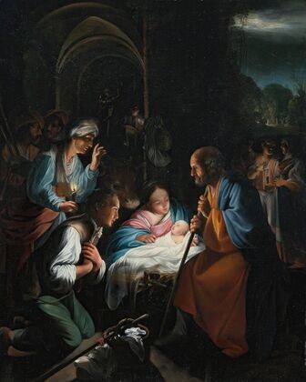 The Adoration Of The Shepherds