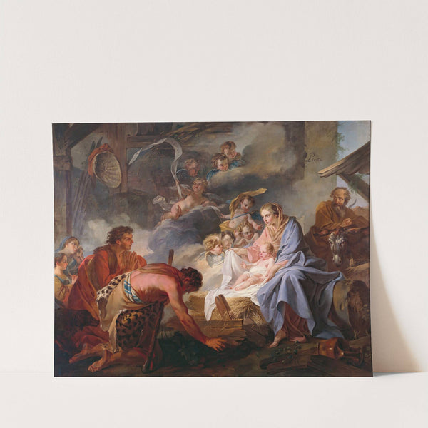 The Adoration of the Shepherds by Jean Baptiste Marie Pierre
