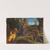 The Adoration of the Shepherds (after 1450) by Andrea Mantegna