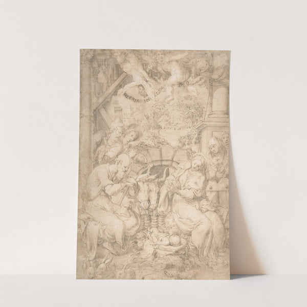 The Adoration of the Shepherds by Trometta (Nicolò Martinelli)