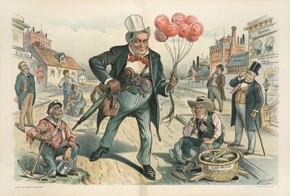 The ‘advance-agent of prosperity’ on the road