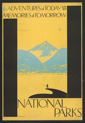 The adventures of today are the memories of tomorrow National parks — size preview