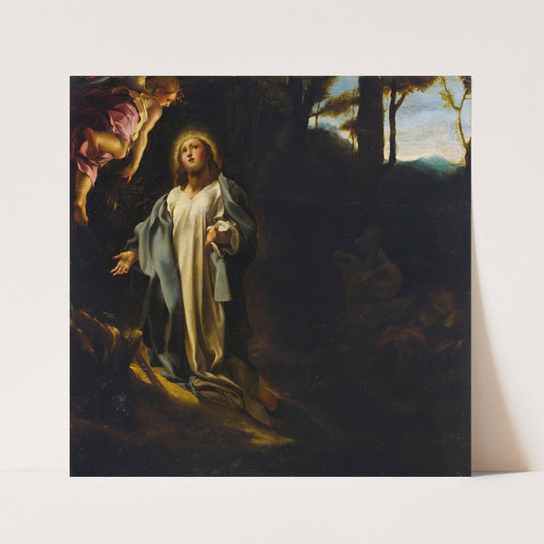 THE AGONY IN THE GARDEN by Follower of Correggio