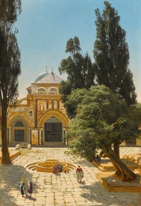 The Al-Aqsa Mosque, Jerusalem — size preview