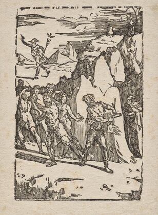 The Alchemical Properties of Metal; Mercury, Vulcan, and the Alchemist in the Cave (1530s)