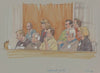 The all-white jury at the bribery trial of Albert Louis Lipscomb, African American Dallas City Council member, Amarillo, Texas, where he was found guilty