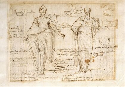 The Allegorical Figures of Reason and Wisdom