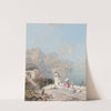 The Amalfi coast by Franz Richard Unterberger