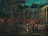 The Ambassadorial Delegation Passing Through The Second Courtyard Of The Topkapı Palace