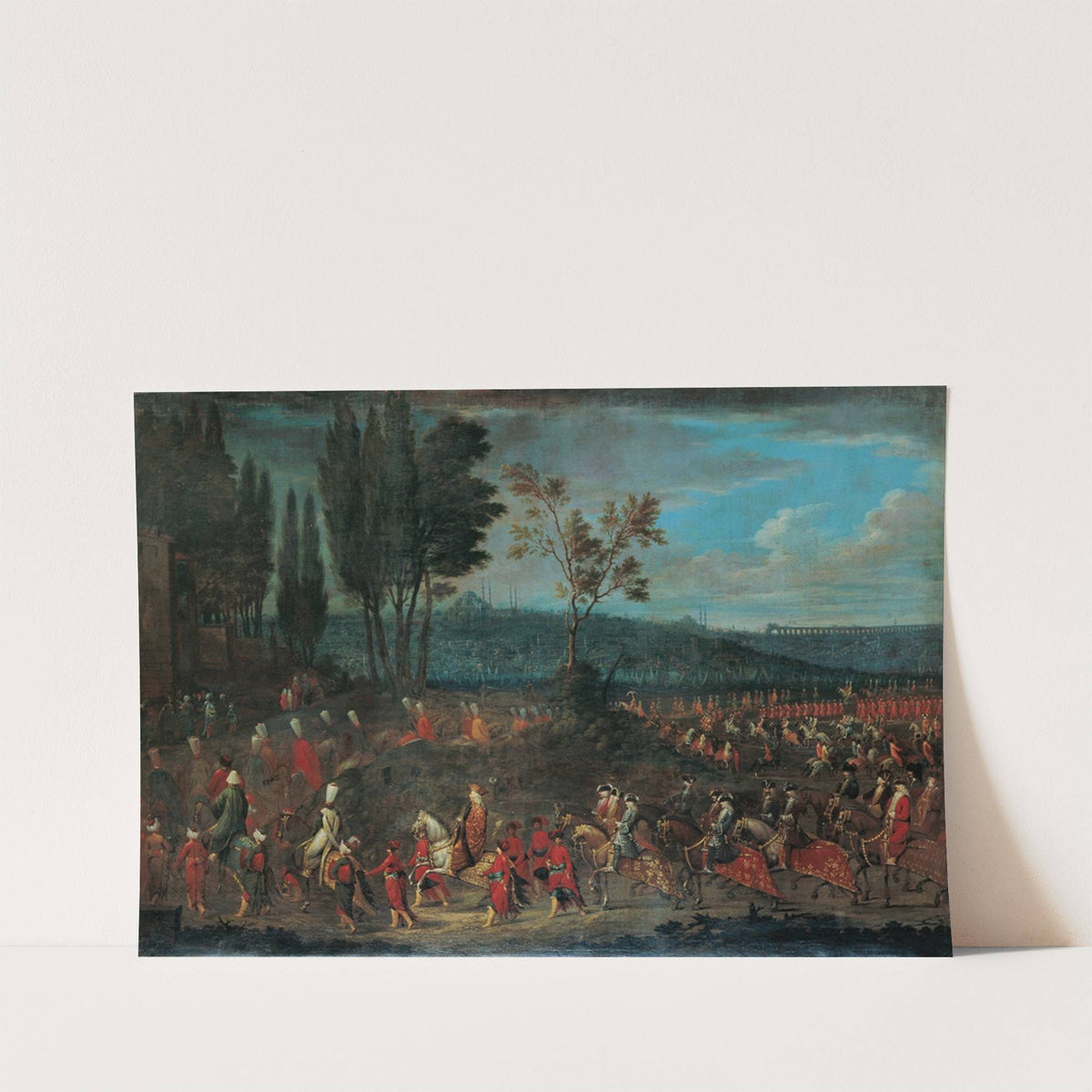 The Ambassadorial Procession by Jean Baptiste Vanmour