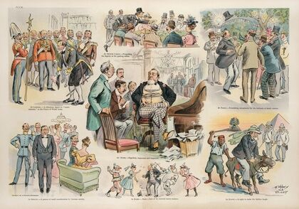 The American millionaire at home and abroad (1897)