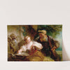 The Amorous Proposal (c. 1725) by François Lemoyne