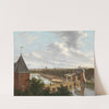 The Amsterdam Outer Canal near the Leidsepoort Seen from the Theatre (1813) by Johannes Jelgerhuis