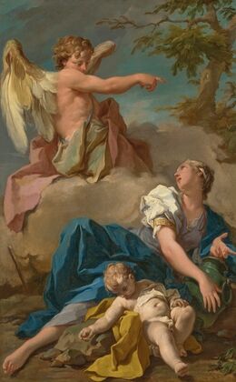 The Angel appearing to Hagar and Ishmael