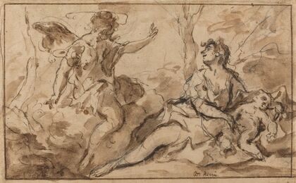 The Angel Appearing to Hagar and Ishmael