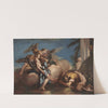 The Angels Appearing to Abraham (1750s) by Francesco Guardi