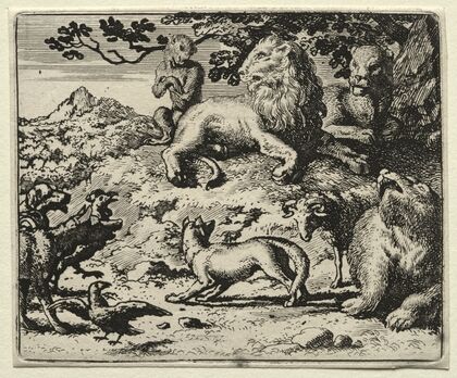 The Animals Complain of Reynard’s Pardon (1650–1675)