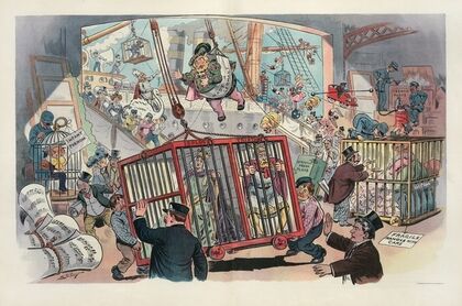The annual invasion (1905)