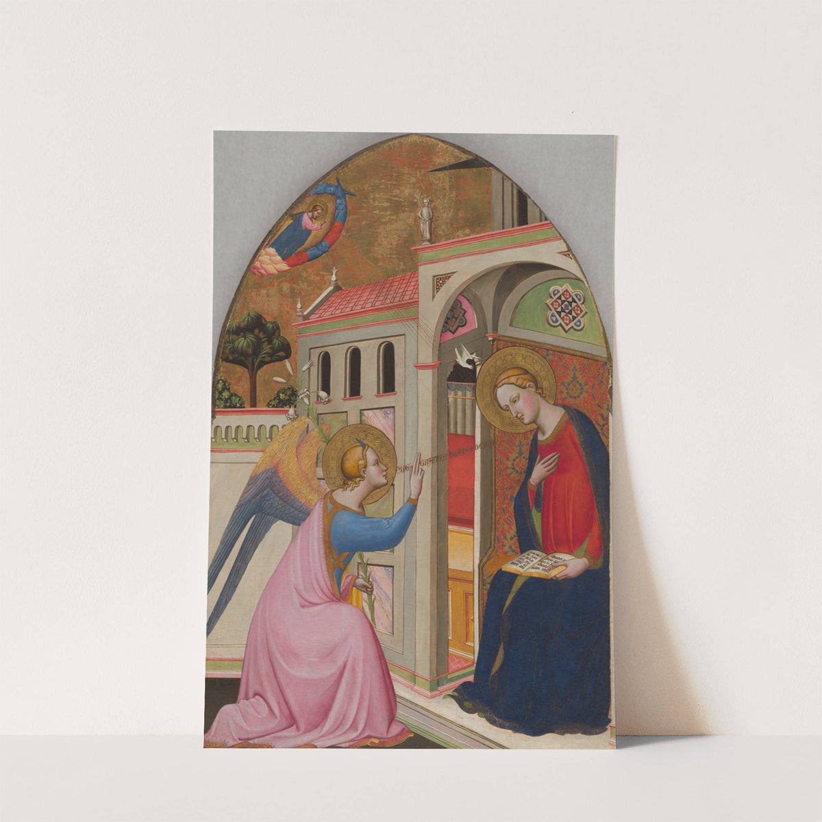 The Annunciation (about 1390–1395) by Tommaso Del Mazza