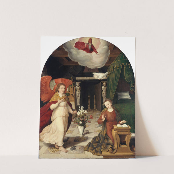 The Annunciation by Pieter Claeissins the Elder
