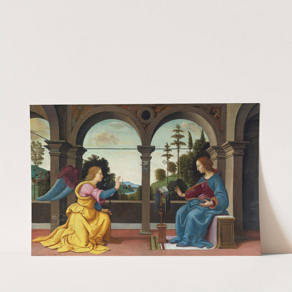 The Annunciation by Raffaellino Del Garbo