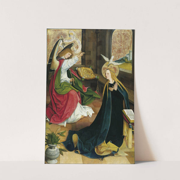 The Annunciation by Bartholomäus Zeitblom