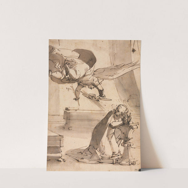 The Annunciation by Luca Cambiaso