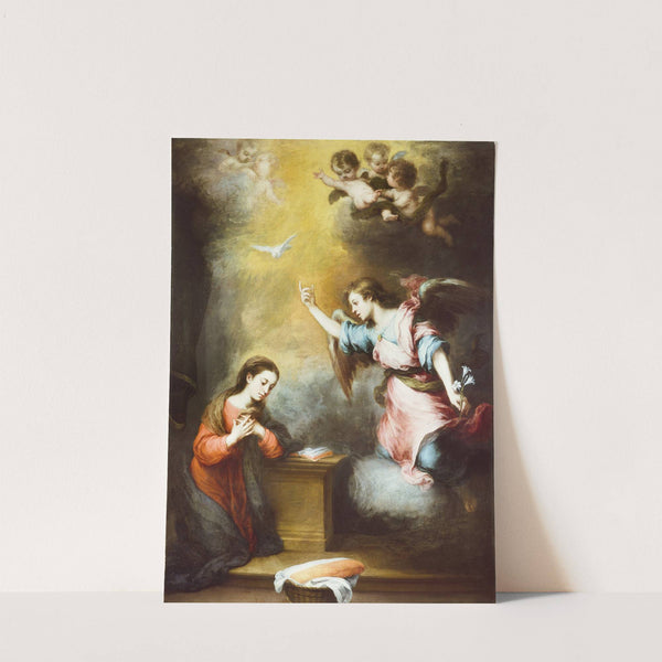 The Annunciation (c. 1665-1670) by Bartolomé Estebán Murillo