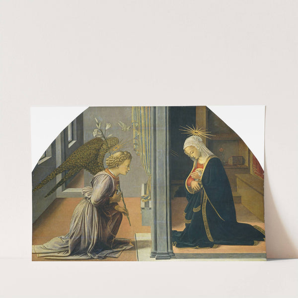 The Annunciation (c. 1435-1440) by Filippino Lippi