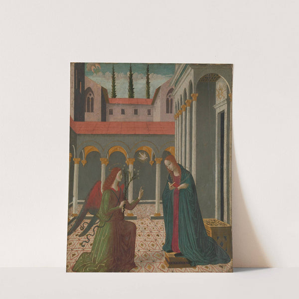 The Annunciation (ca. 1480–1500) by Alesso di Benozzo