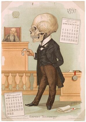 The Antikamnia Calendar, Expert Testimony (1897)
