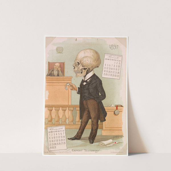 The Antikamnia Calendar, Expert Testimony (1897) by L Crusius