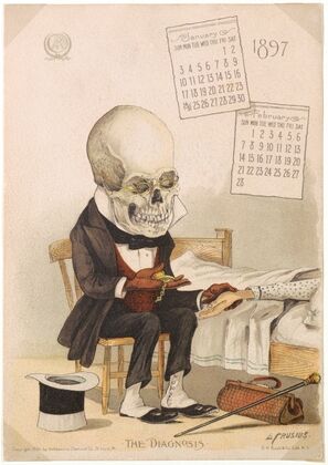 The Antikamnia Calendar, The Diagnosis (1897)
