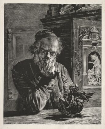 The Antiquary – Self-Portrait (1851)