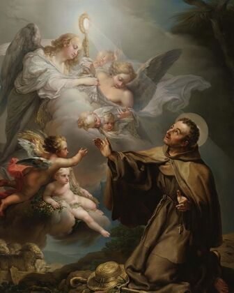 The Apparition Of The Eucharist To San Pascual Bailon