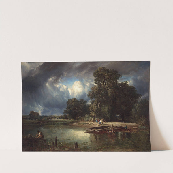 The Approaching Storm (1849) by Constant Troyon