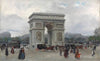 The Arc the Triomphe, Paris