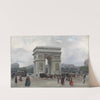 The Arc the Triomphe, Paris by Ulpiano Checa
