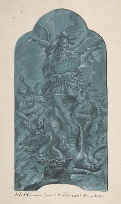 The Archangel Michael Banishing Vice