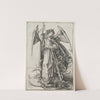 The Archangel Michael Piercing the Dragon (c. 1475) by Martin Schongauer